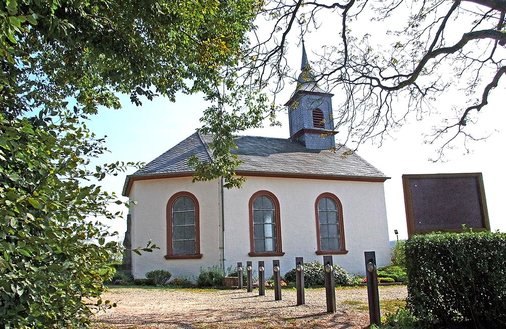 Die Merziger Kreuzbergkapelle ....