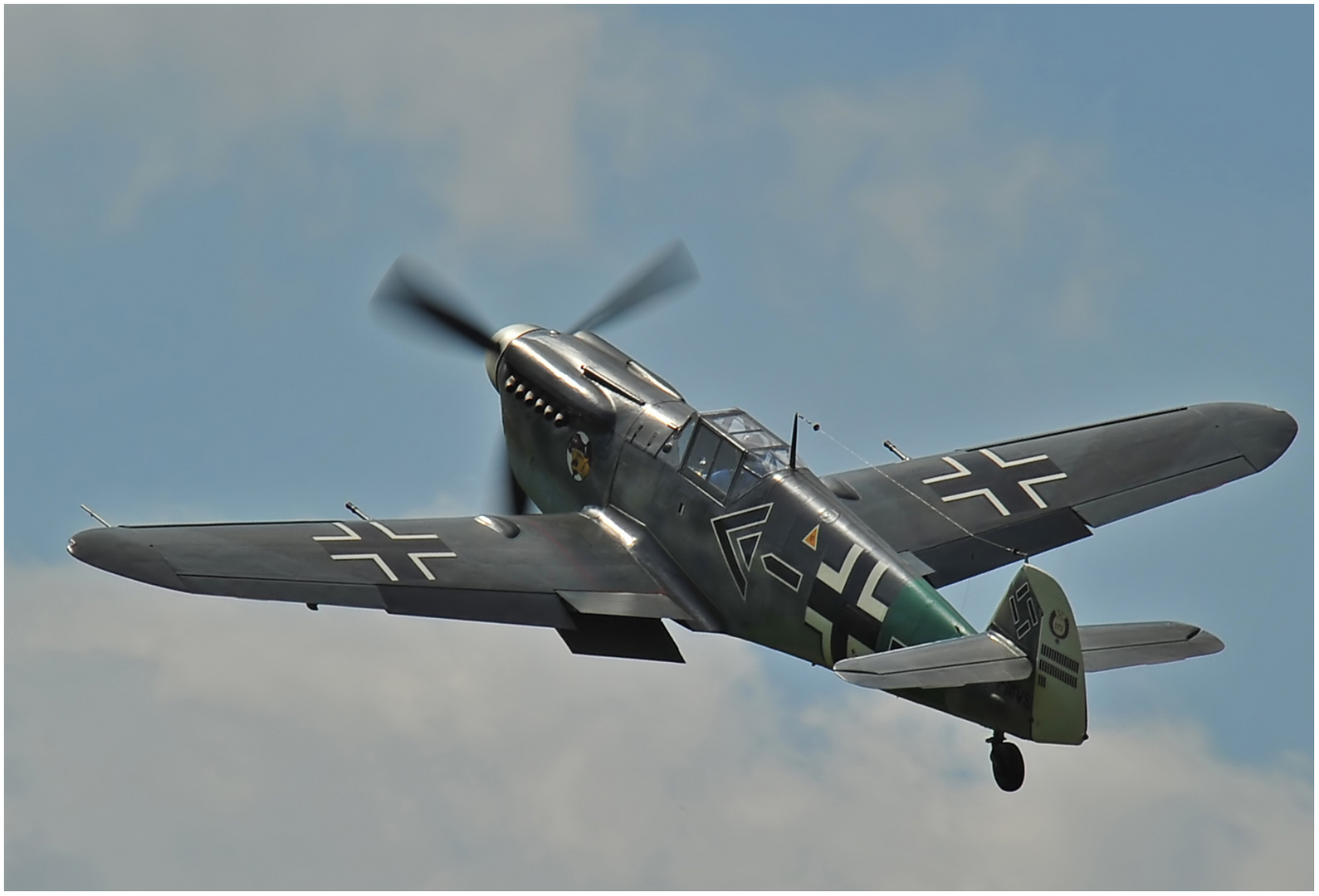 Die Messerschmitt Bf 109 ...