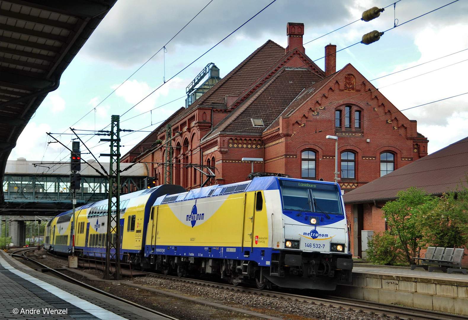 Die Metronom Eisenbahn Foto & Bild