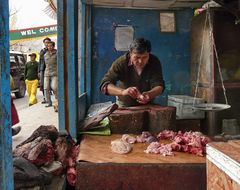 Die Metzgerei in Leh