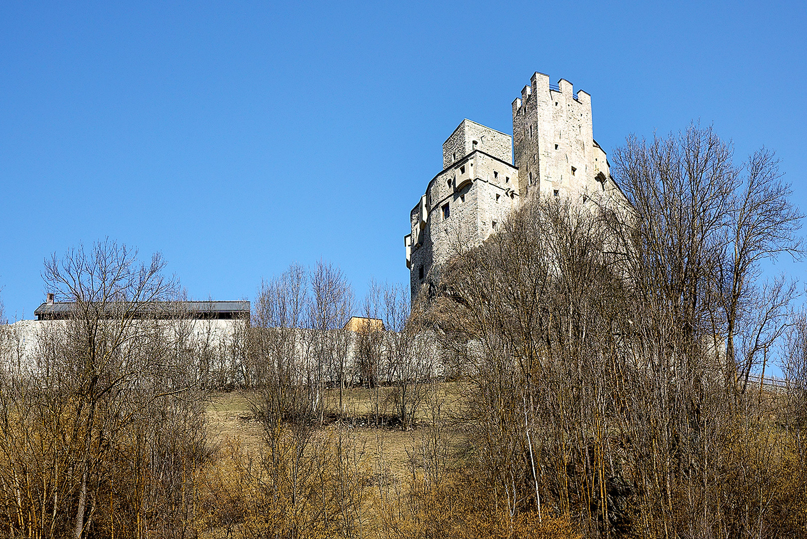 die Michelsburg bei Lorenzen im Pustertal, Südtirol