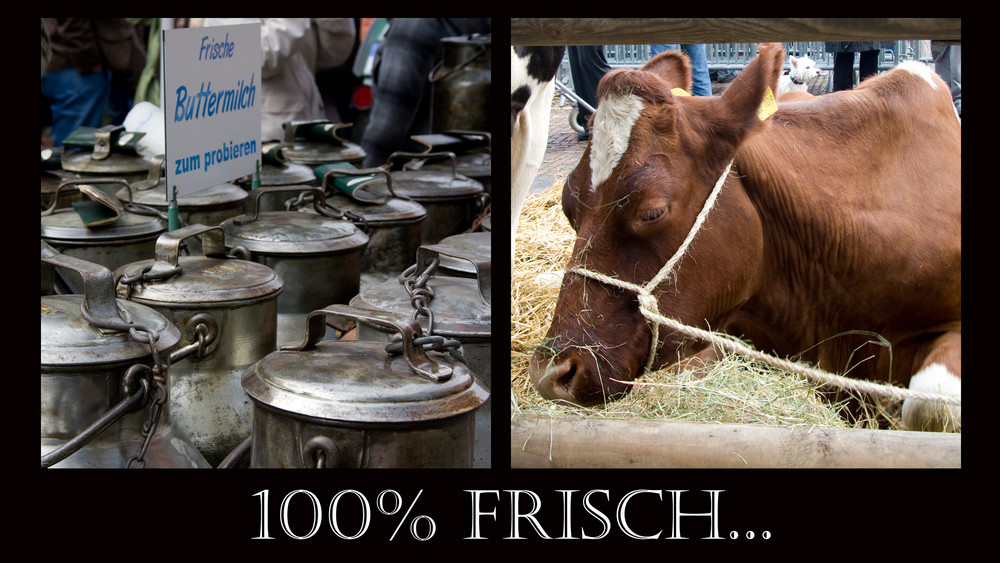 Die Milch macht's....