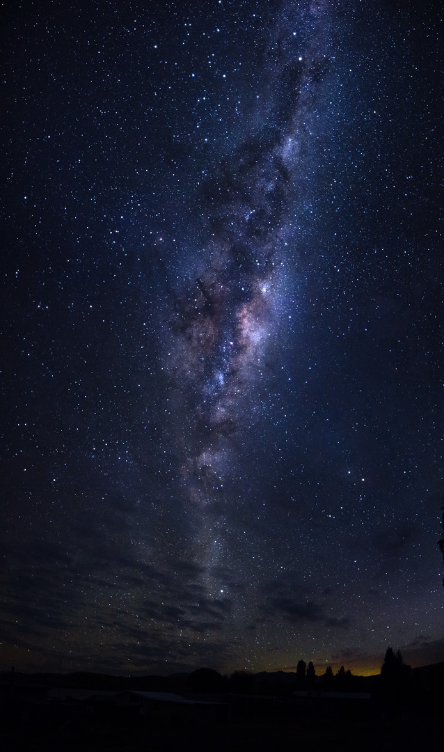 Die Milchstraße am Lake Alexandrina