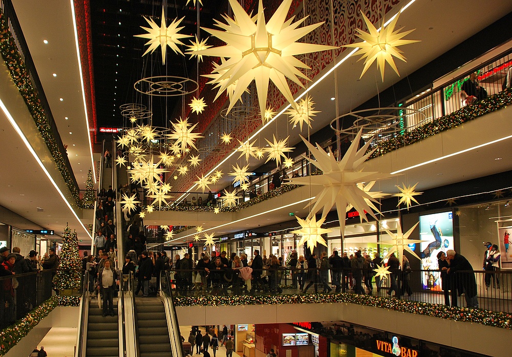 Die "Milchstrasse" im Centrum der Galerie in Dresden