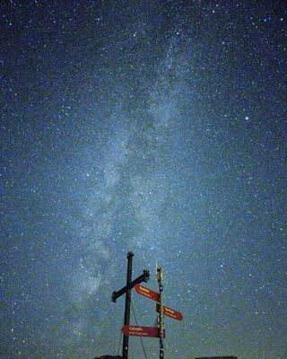Die Milchstrasse über dem Pilatus 