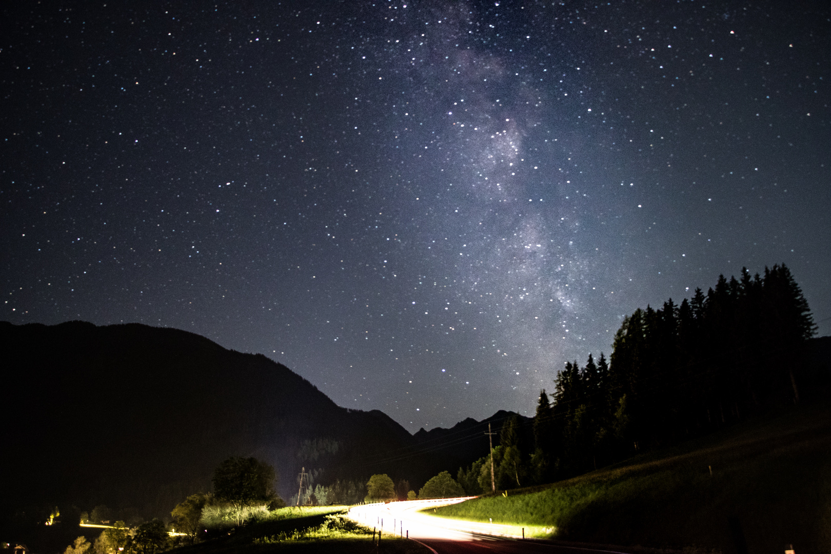 Die Milchstraße über der Steiermark