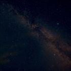 Die Milchstraße und der Andromedanebel (M 31)