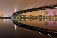 Die Mimram-Brücke in Kehl am Rhein