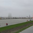 Die 'MIR' zu Besuch an der Seebäderkaje, Bremerhaven