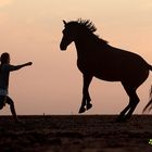 Die mit dem Pferd tanzt