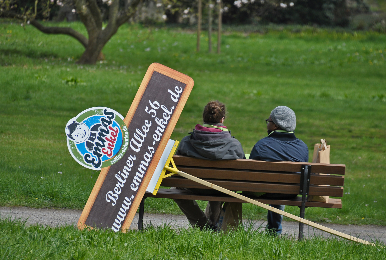 Die Mittagspause der Enkel