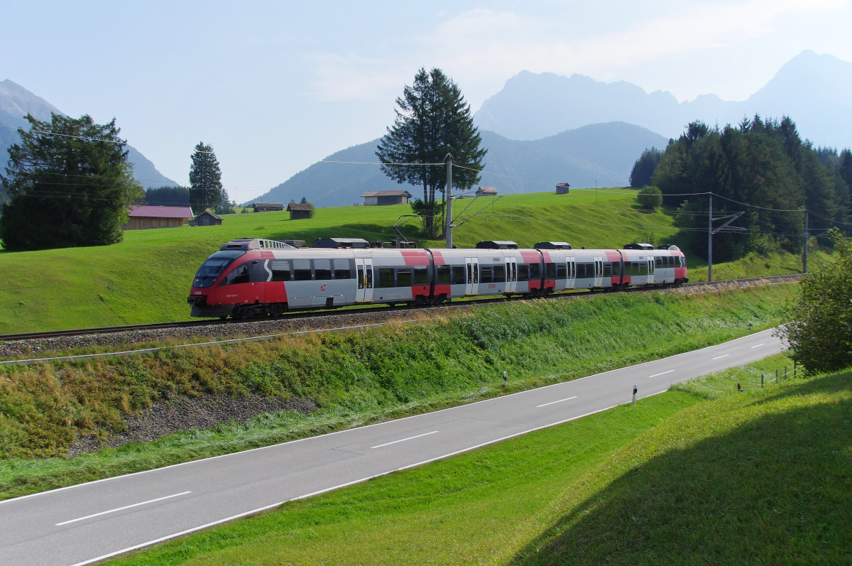 Die Mittenwaldbahn Innsbruck - Garmisch-Partenkirchen