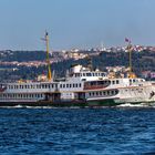 Die Moda fährt den Bosporus entlang