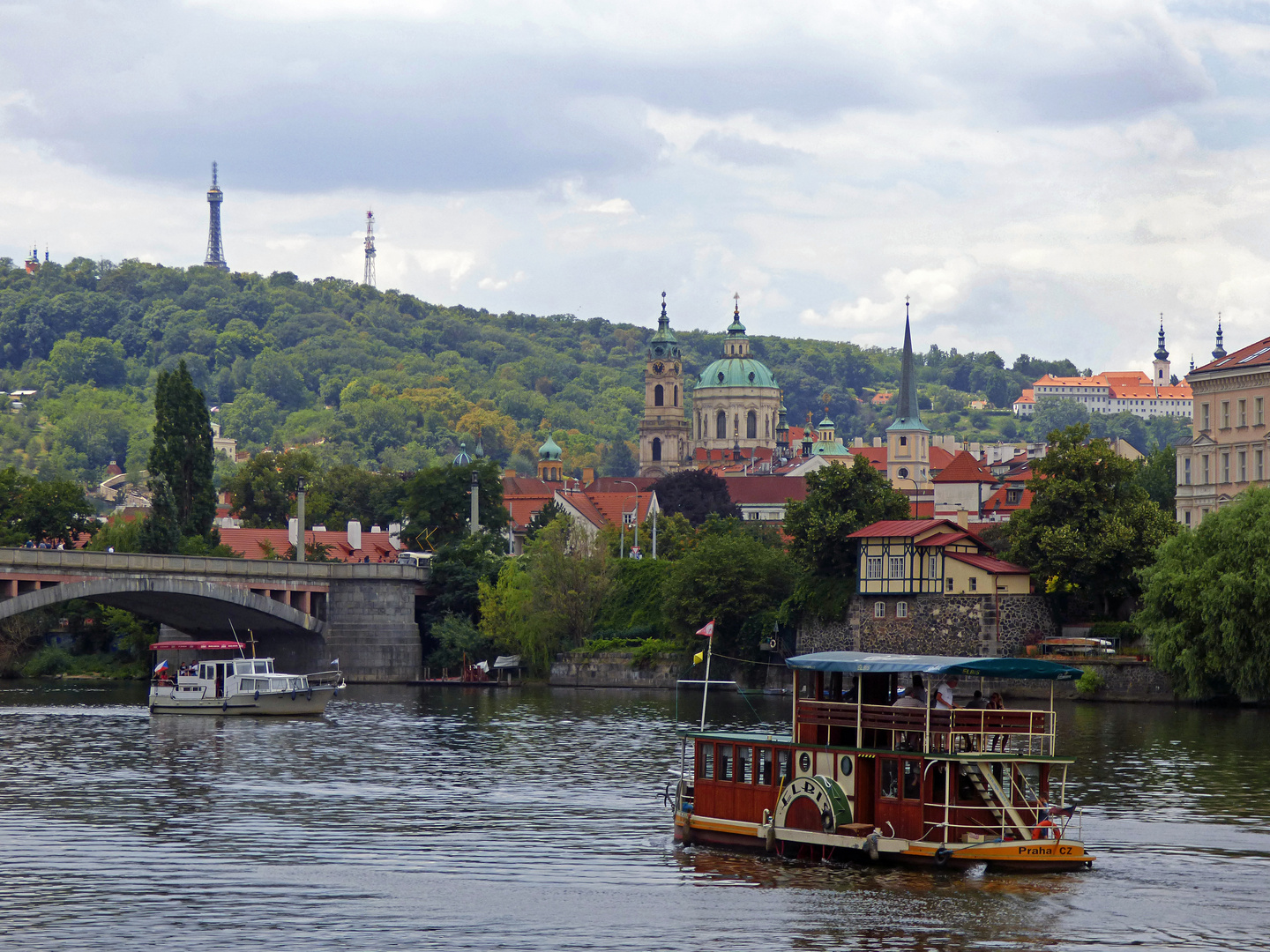 Die Moldau bei Prag