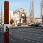 Die Monalisa war an der East Side Gallery.