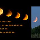 Die Mondfinsternis...