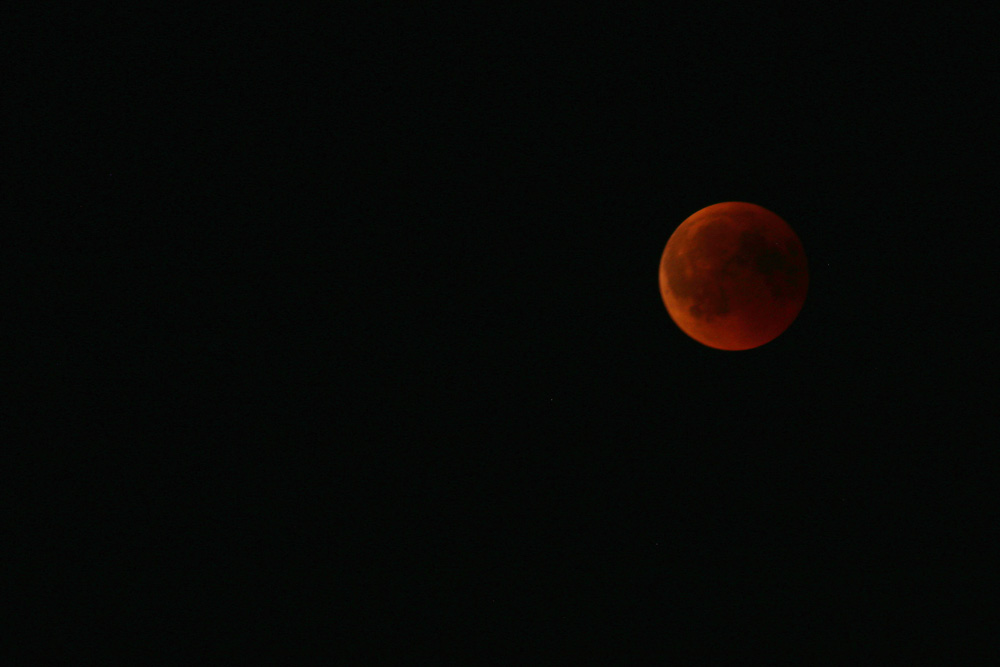 Die Mondfinsternis in Berlin