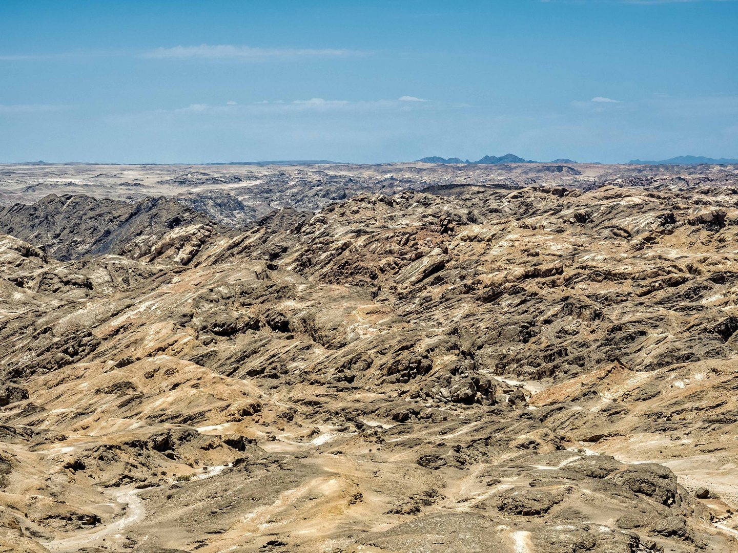 Die Mondlandschaft bei Swakopmund