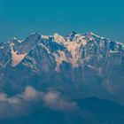 Die Monte Rosa-Gruppe...