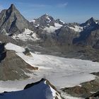 Die morgendliche  Sicht aus fast 3900 m vom Klein-Matterhorn gehört für mich seit diesem Jahr...