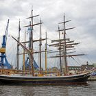 Die "Morgenster" zur Hanse Sail 2014 im Rostocker Stadthafen