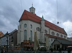 Die Moritzkirche in Augsburg