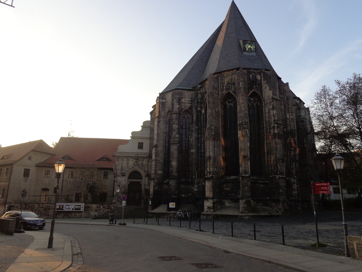 Die Moritzkirche in Halle/S.