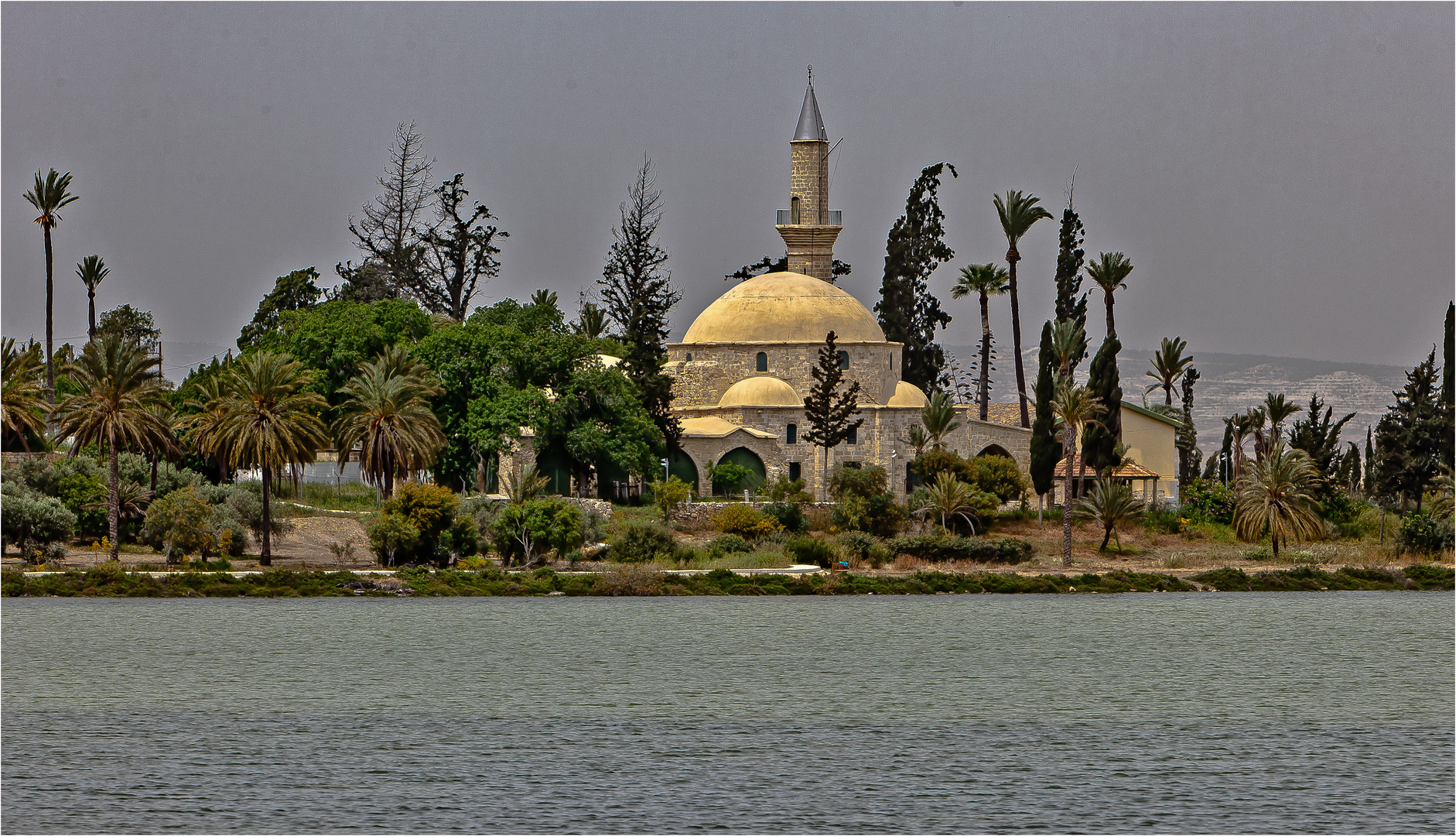 Die Moschee Hala Sultan Tekke