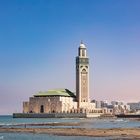 Die Moschee Hassan II in Casablanca