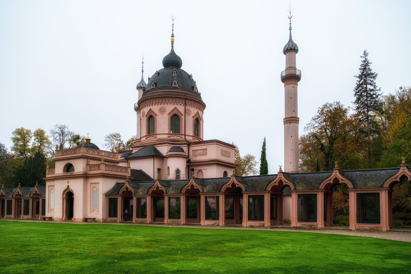 Die Moschee im Schlosspark...