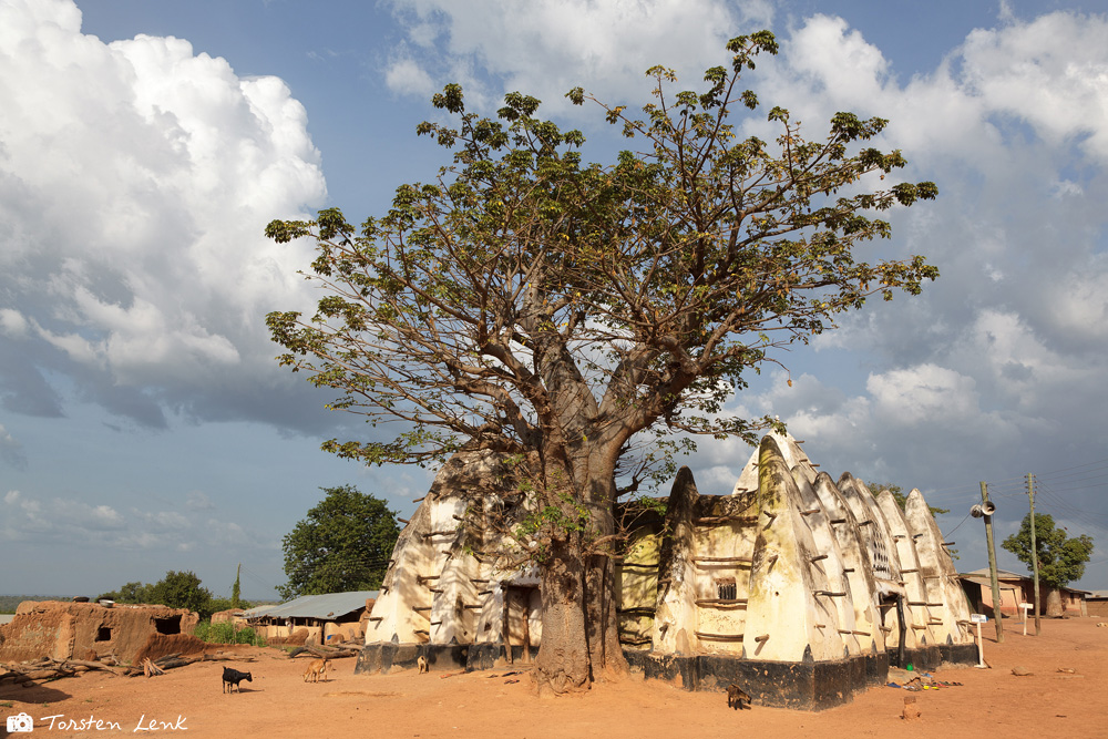 Die Moschee in Larabanga/ Ghana