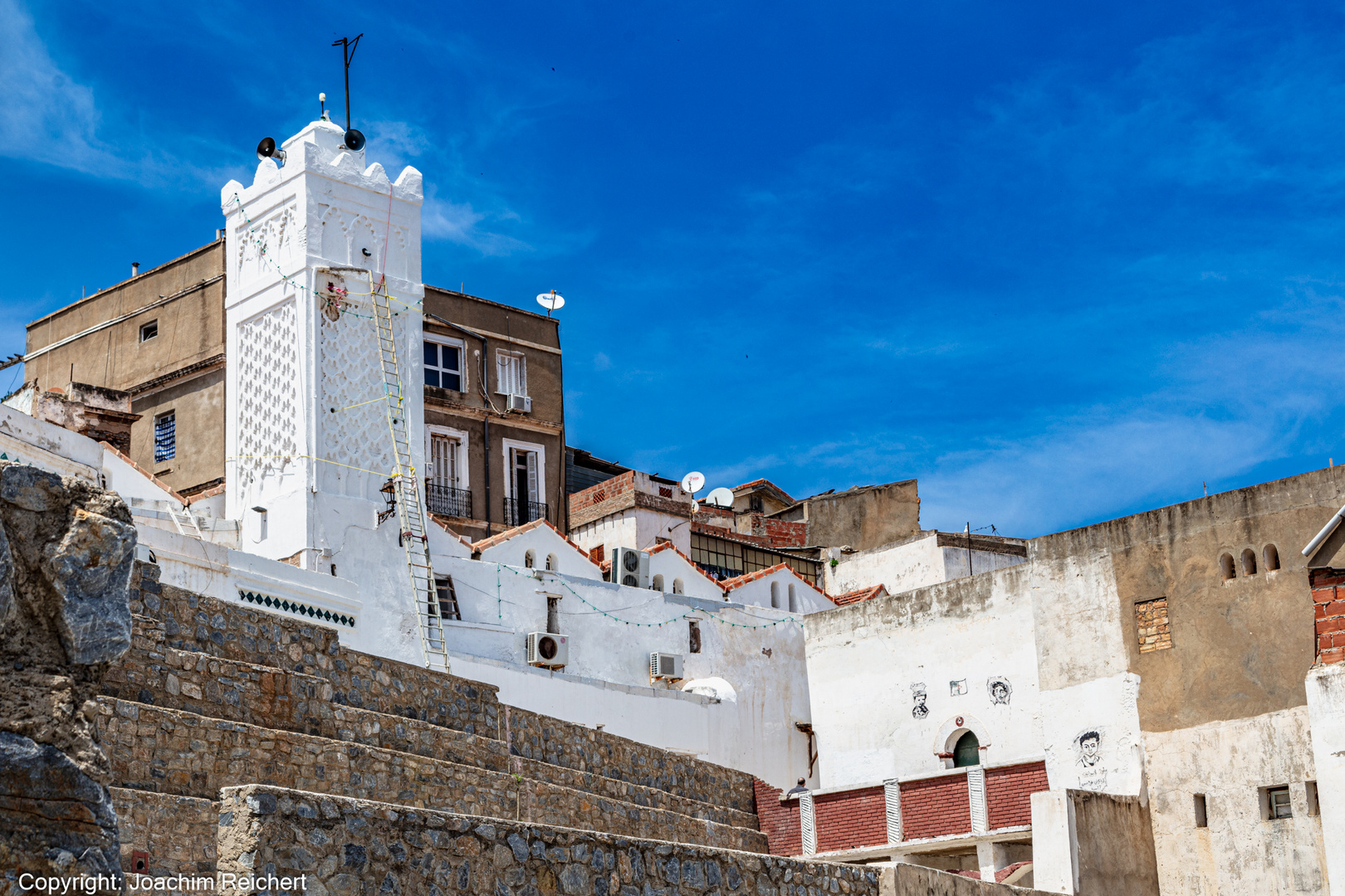 Die Moschee Sidi Ramdane in der Casbah von Algier