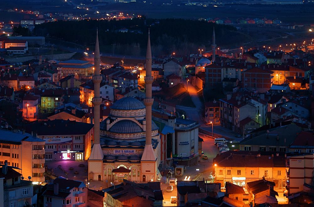 Die Moschee von Gerede / Türkei von Siegfried Reinhold 