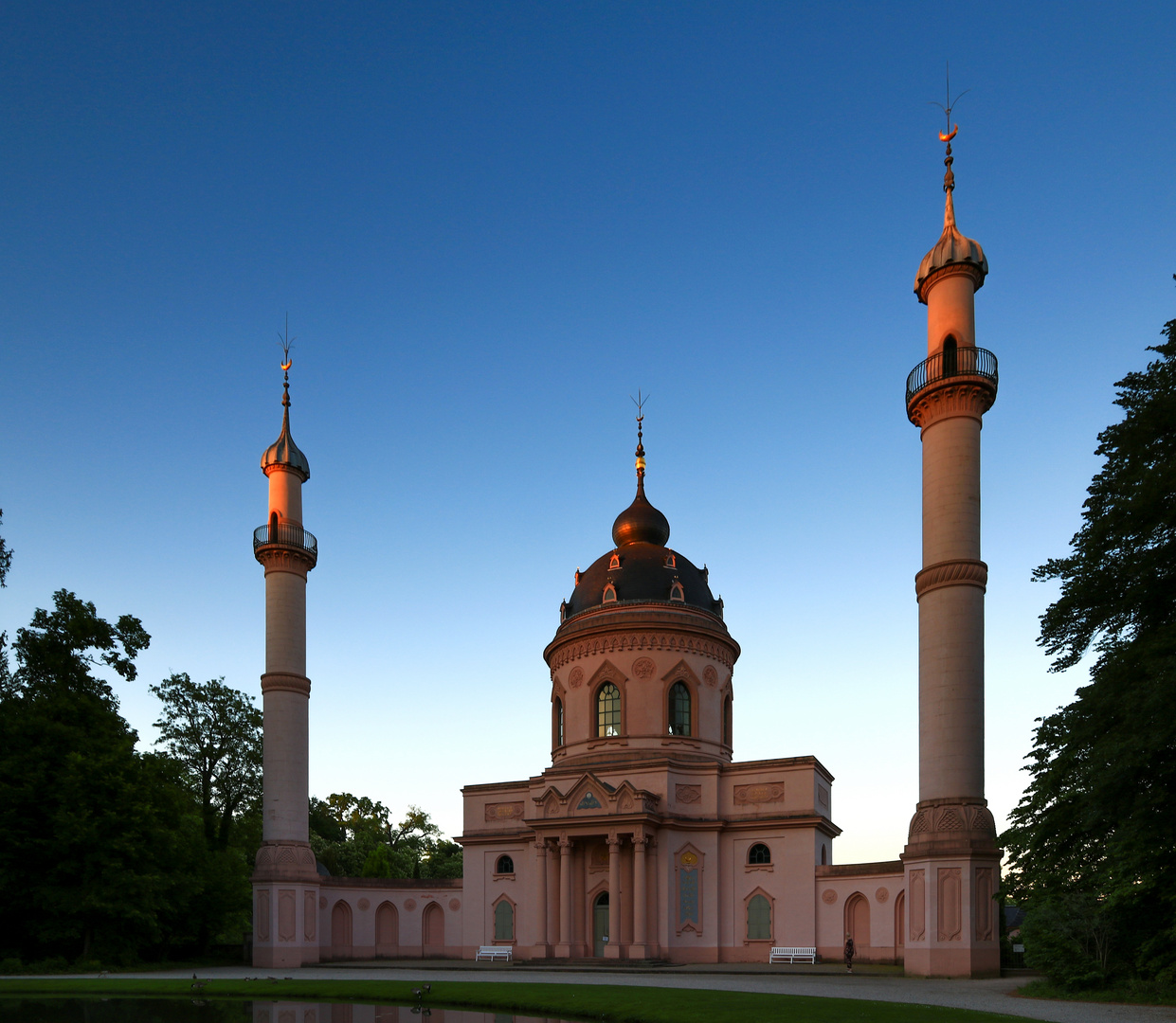 Die Moschhee im Schwetzinger Schlossgarten