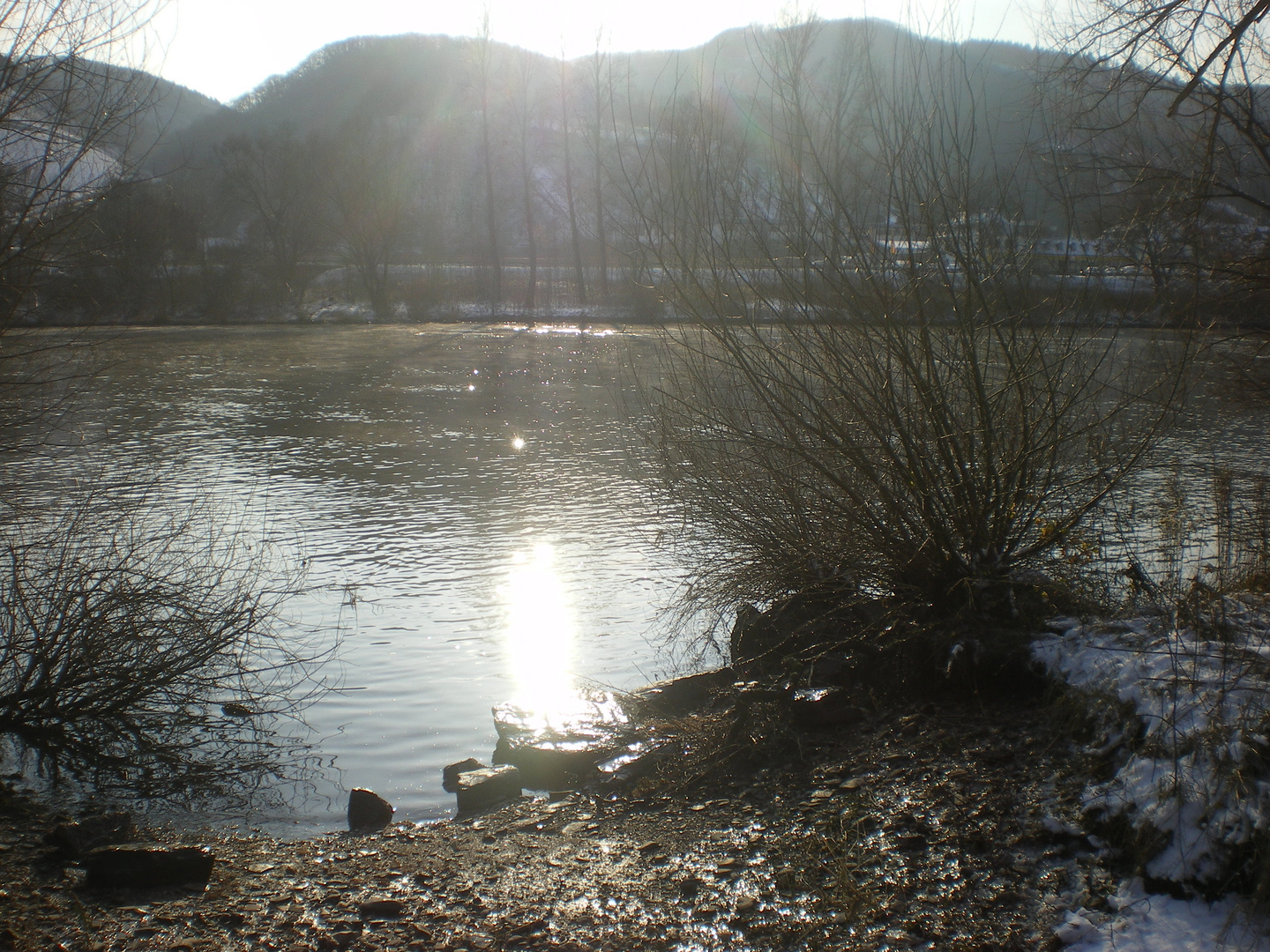 Die Mosel im Dezember