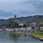 Die Mosel und die Burg Cochem