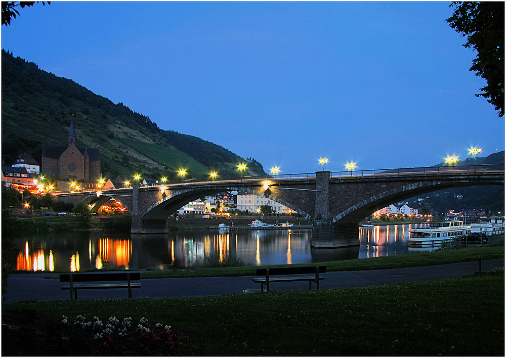 Die Moselbrücke in Cochem