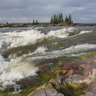 Die Mountain Rapids am Slave River