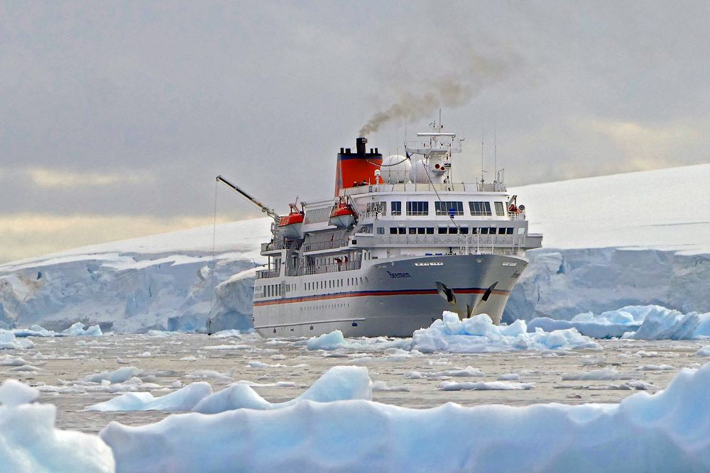 Die MS Bremen im Element 2