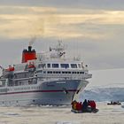 Die MS Bremen im Element 3