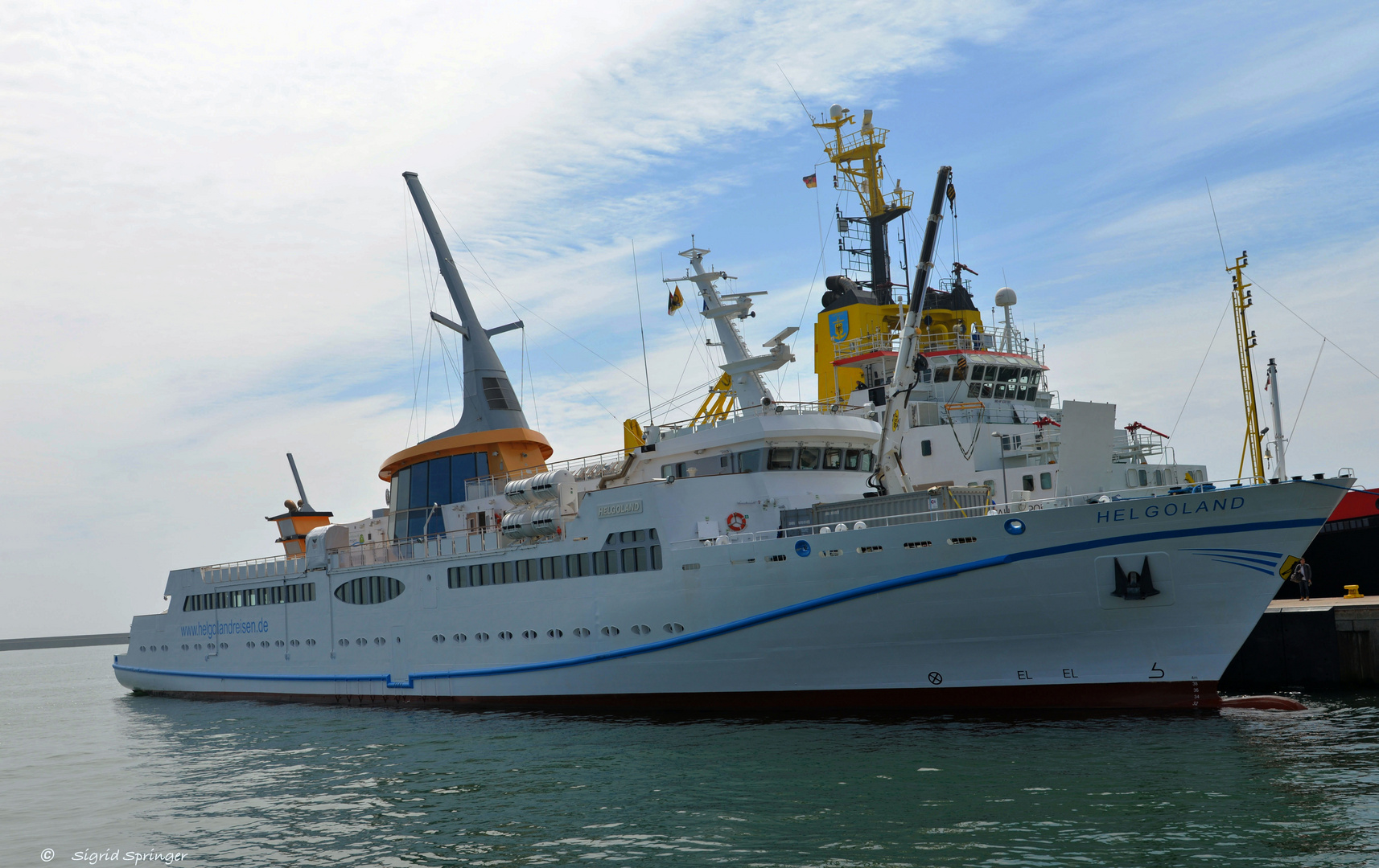 die MS Helgoland