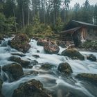 Die Mühle am Gollinger Wasserfall 