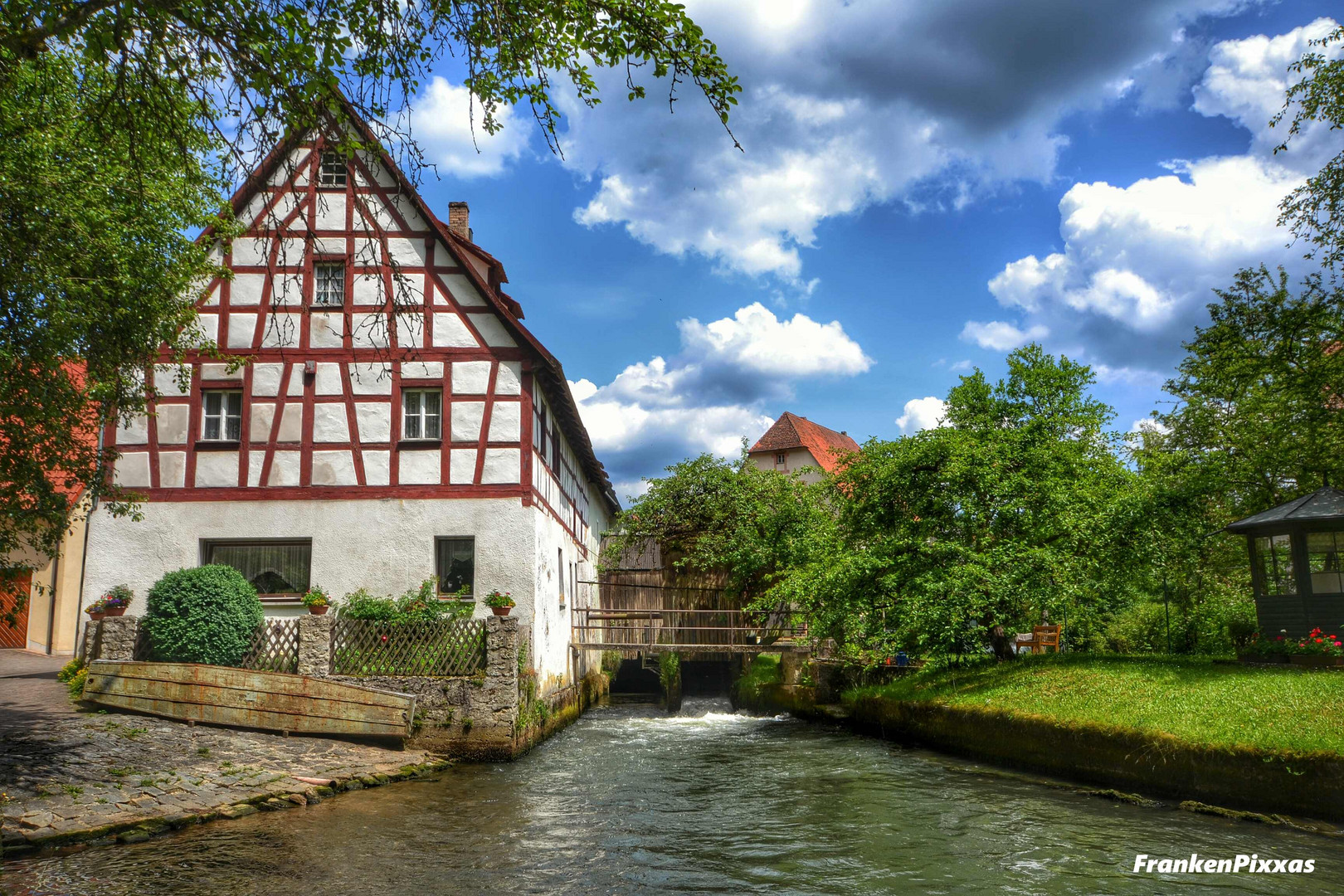 Die Mühle am rauschenden Bach