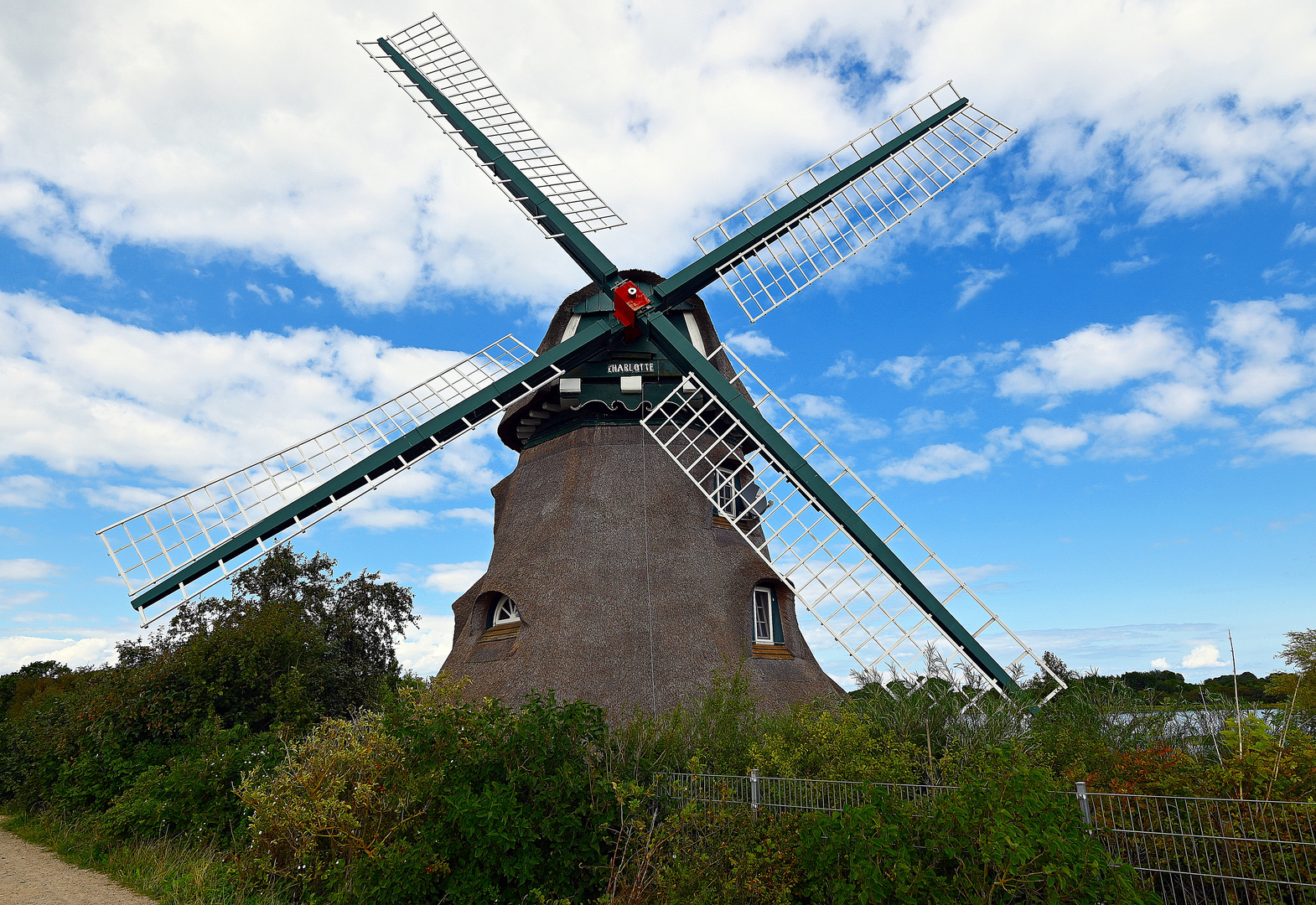 Die Mühle Charlotte in der Geltinger Birk