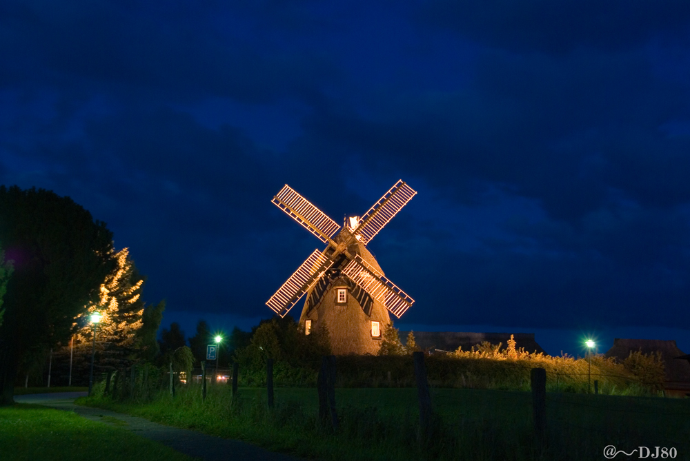 Die Mühle in Dorf Mecklenburg