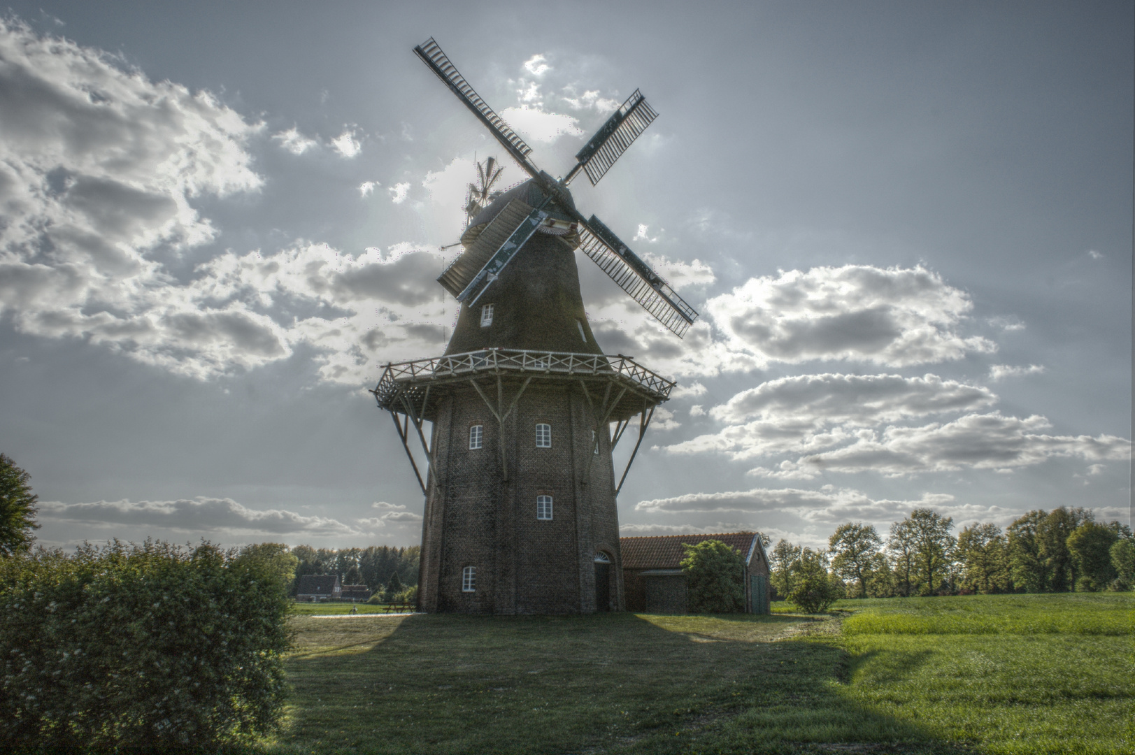 Die Mühle in Holtland/Ostfriesland