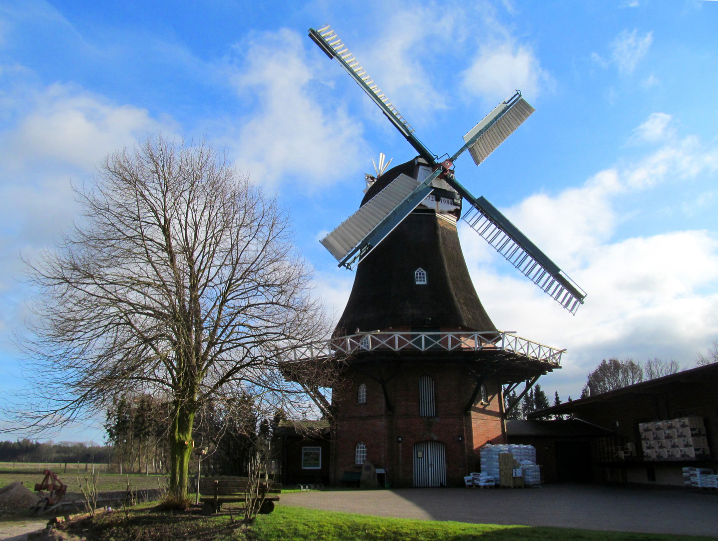 die Mühle in Lintig ....