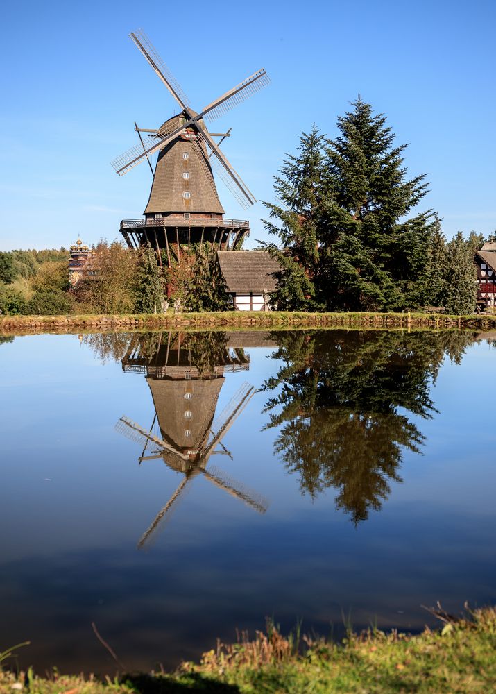 Die Mühle Sanssouci im Spiegel