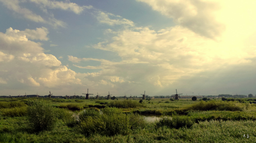 Die Mühlen von Kinderdijk