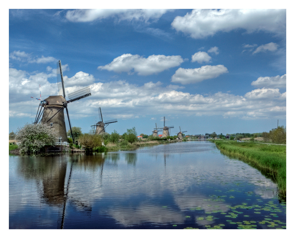 Die Mühlen von Kinderdijk